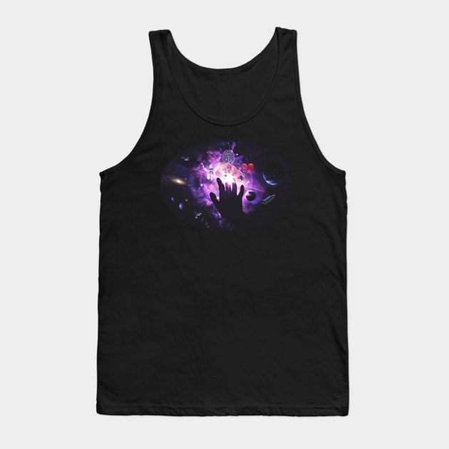 Eternal aspiration to the unknown Tank Top by SpaskeArt